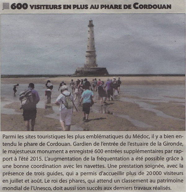 Journal du Médoc 16.9.2016